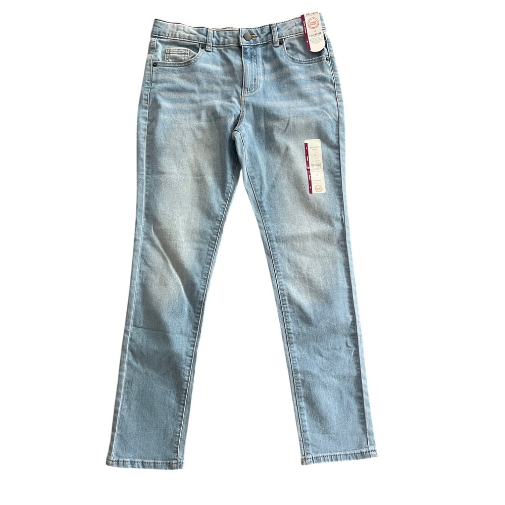 Wonder Nation Mid Rise Stretch Skinny Jean 16 NWT